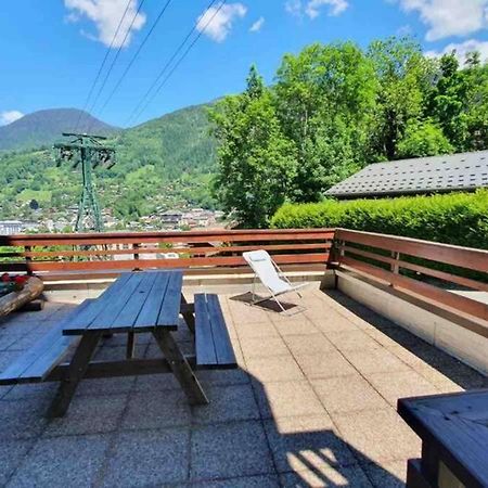 Appartement L'Edel - Vue Massif Mont-Blanc Saint-Gervais-les-Bains Exteriör bild